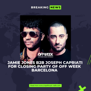 Jamie Jones B2B Joseph Capriati for Closing Party of Off Week Barcelona