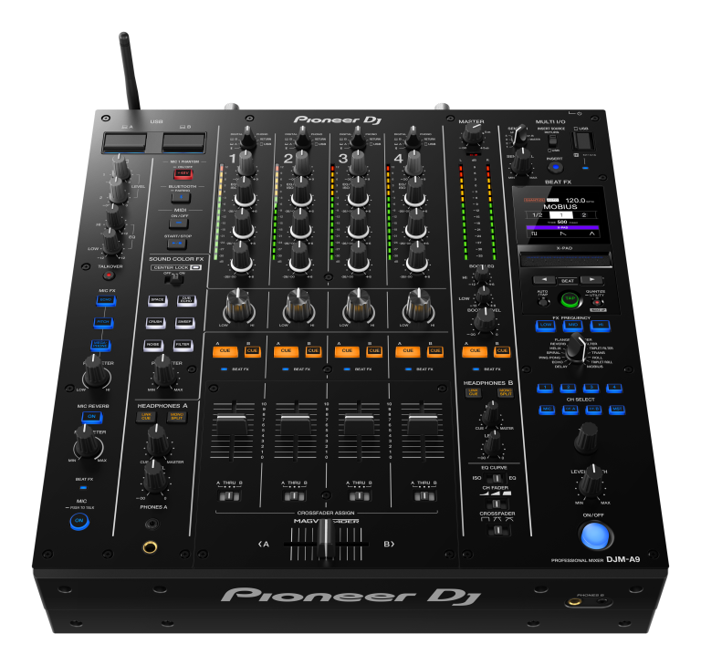 NEWS Pioneer DJ just dropped their 4-channel DJM-A9 mixer + new Stagehand app